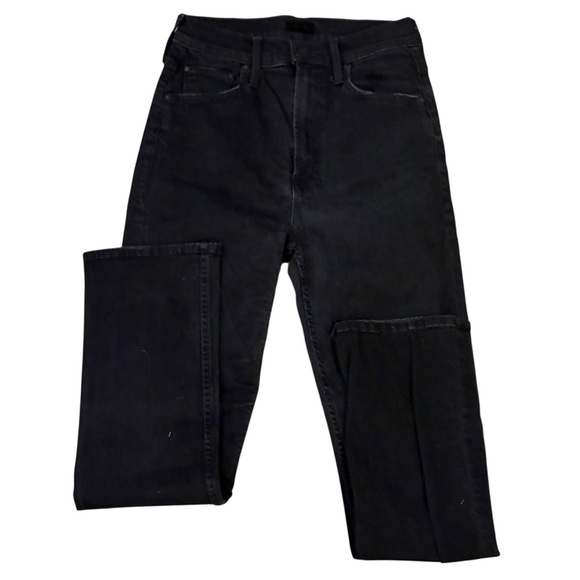 Mother Jeans Black High Waisted Rider Ankle Size 25 Not Guilty - Picture 2 of 9